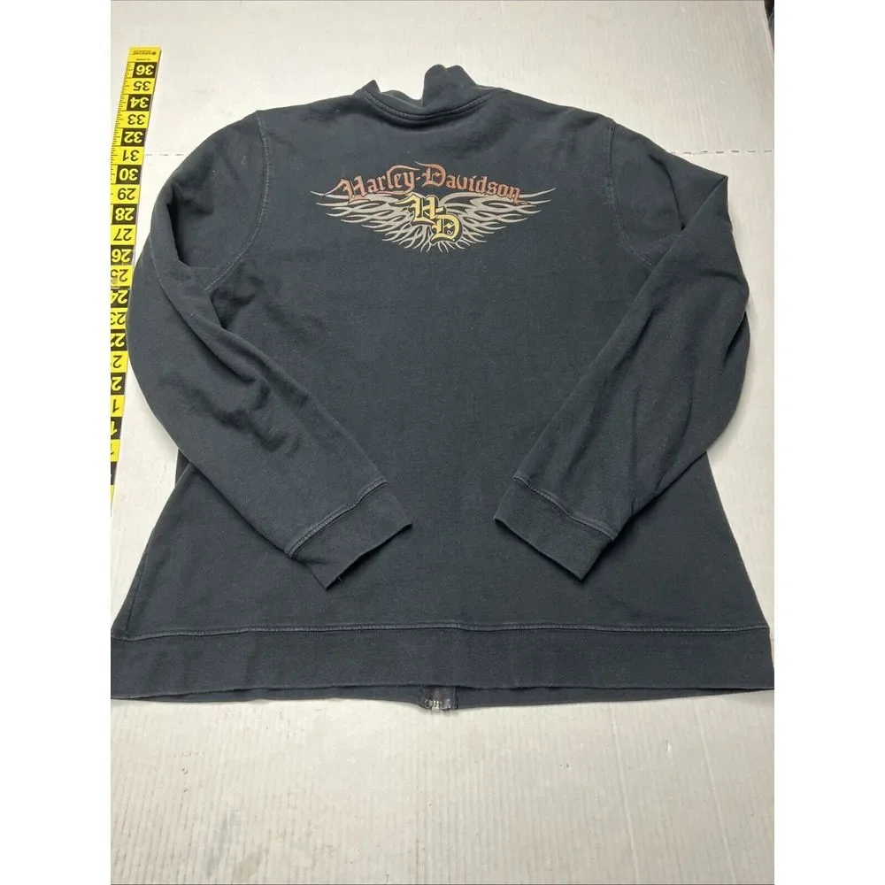 Harley Davidson Full‎ Zip Jacket Bumpus J-D Jackson TN Women's 1X Pockets
